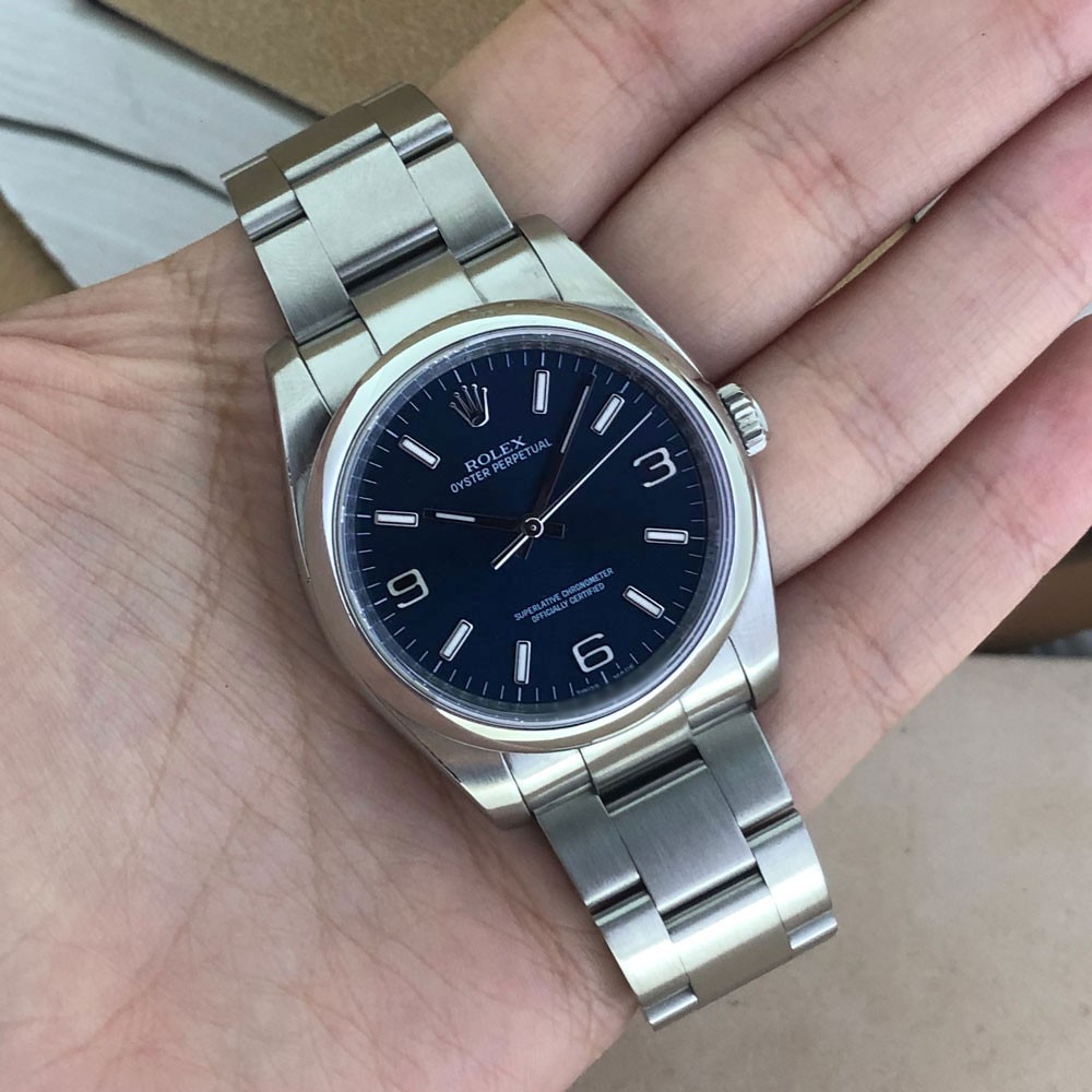 Oyster perpetual best sale 36 blu